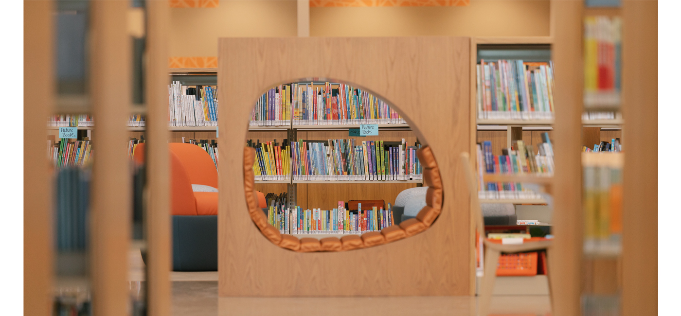 Reading Nook at Vivian J Lincoln Fort Worth Library